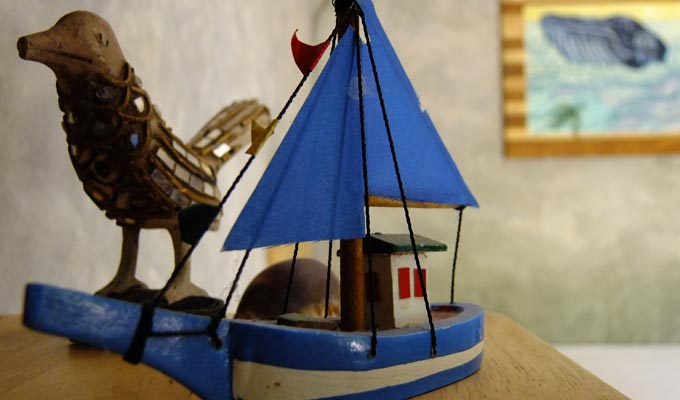 A model boat